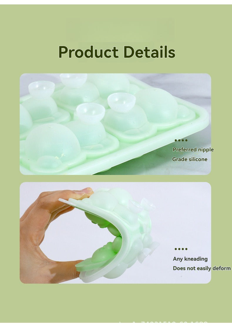 Bear Shape Silicone Ice Cube Tray