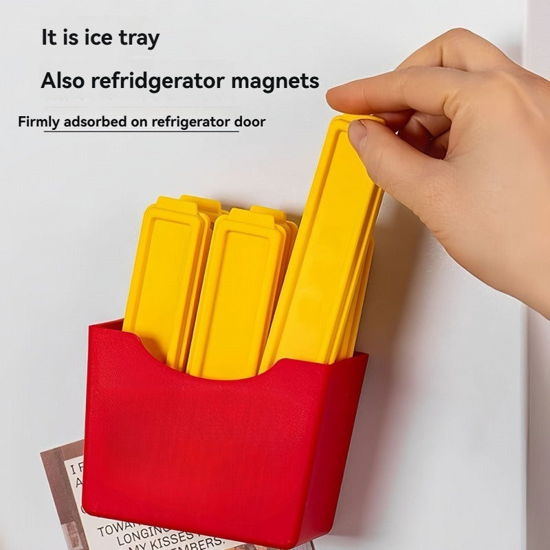 French Fries Shaped Silicone Ice Pop Mold