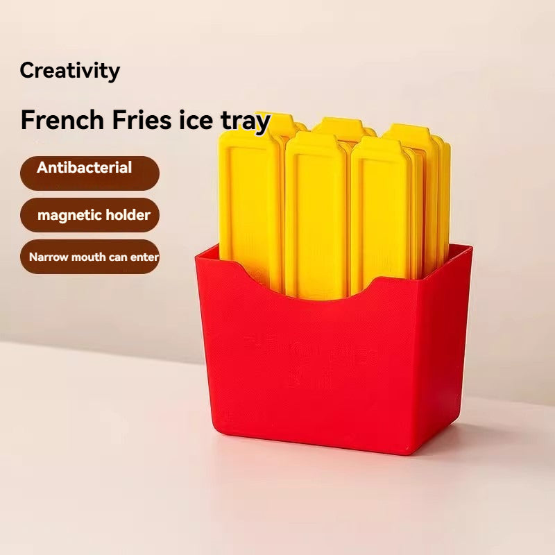 French Fries Shaped Silicone Ice Pop Mold