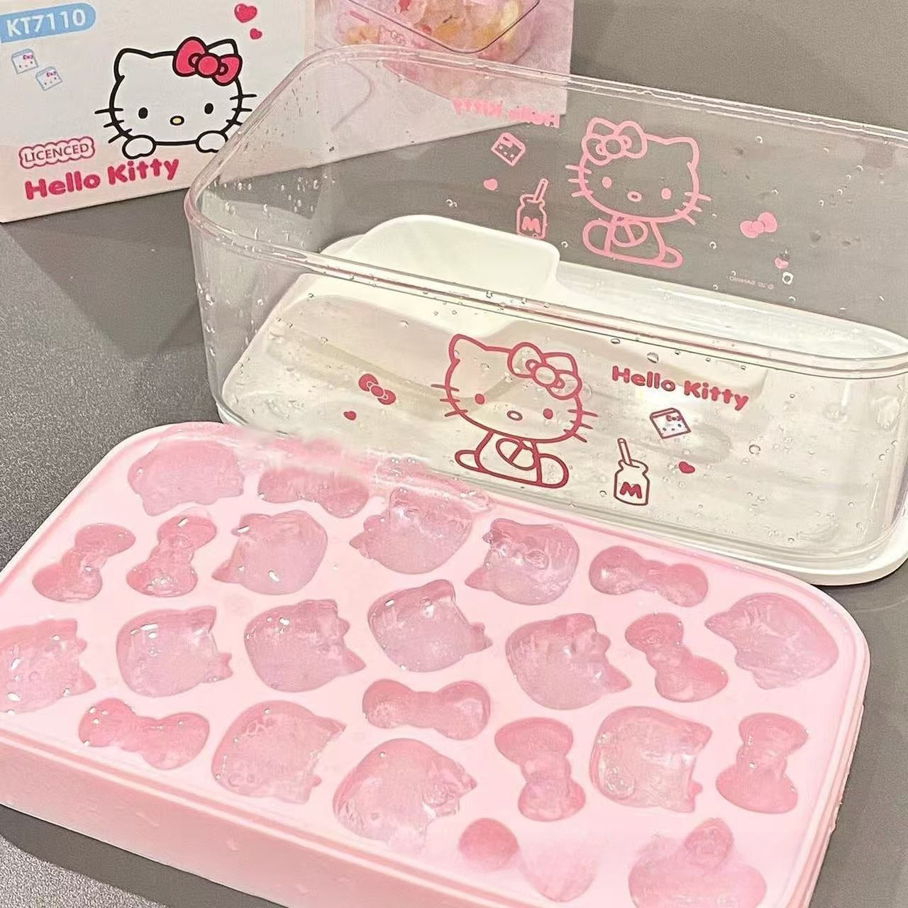 Cute Cat Silicone Ice Cube Tray