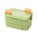 Large Capacity Ice Cube Tray with Storage Bin