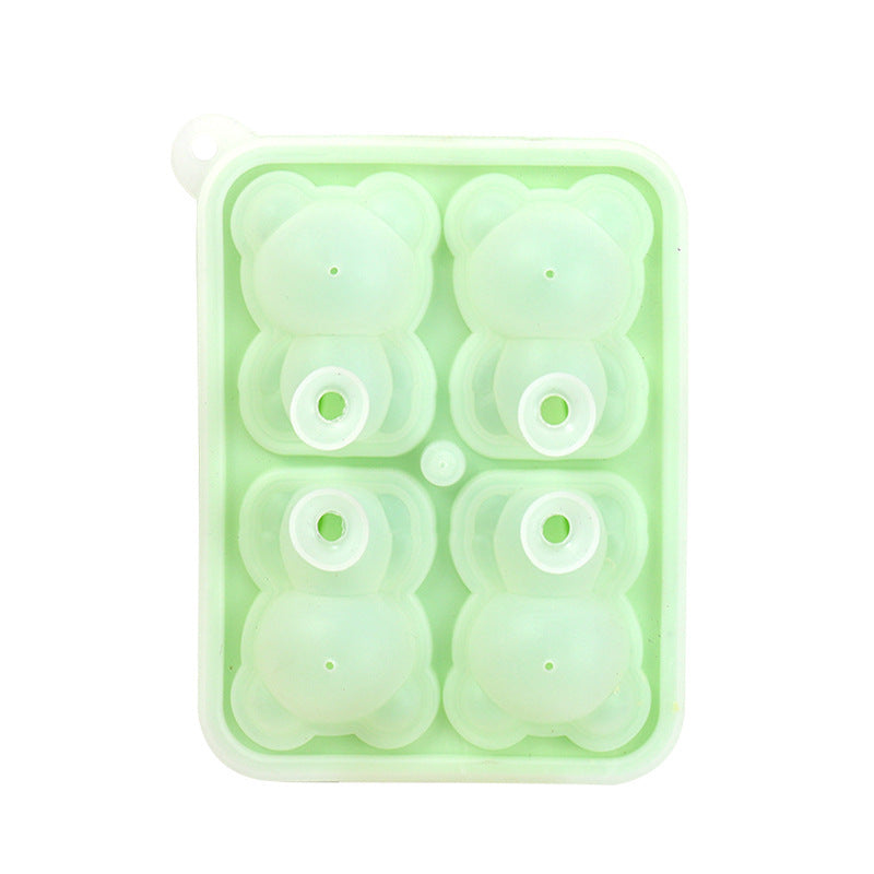 Bear Shape Silicone Ice Cube Tray