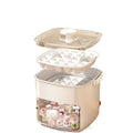 Ice Cube Storage Container with Lid