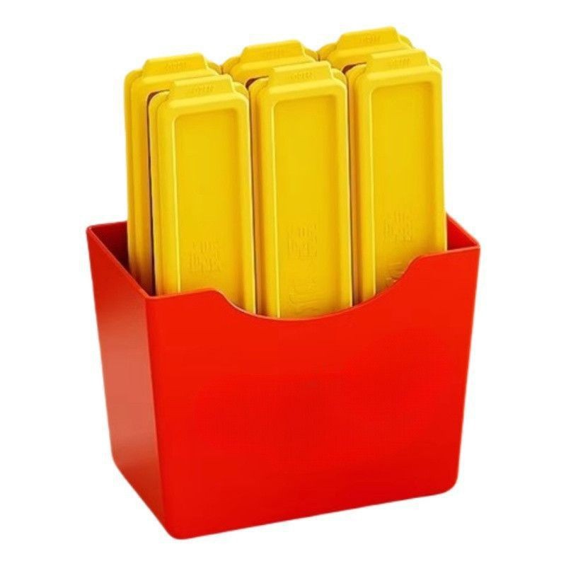 French Fries Shaped Silicone Ice Pop Mold